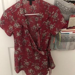 Floral print shirt